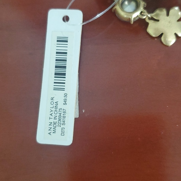 NWT Ann Taylor Rhinestone and enamel bracelet - Picture 2 of 3